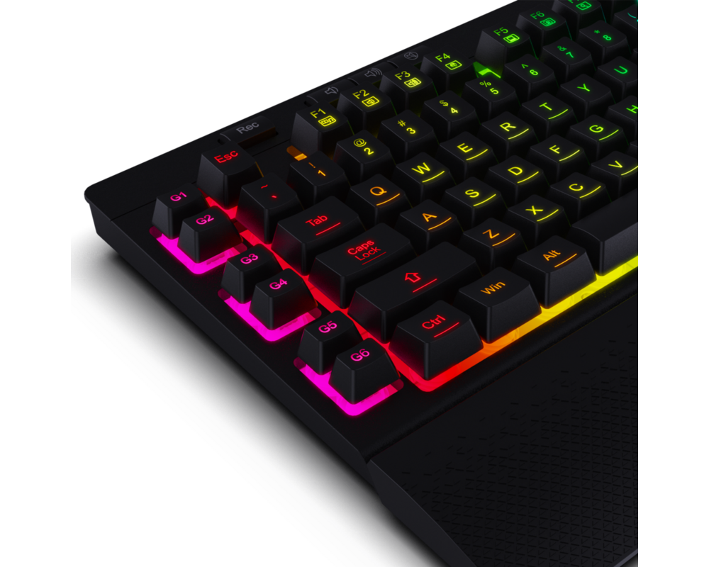 Клавиатура Redragon Shiva K512RGB-BK геймърска RGB 4