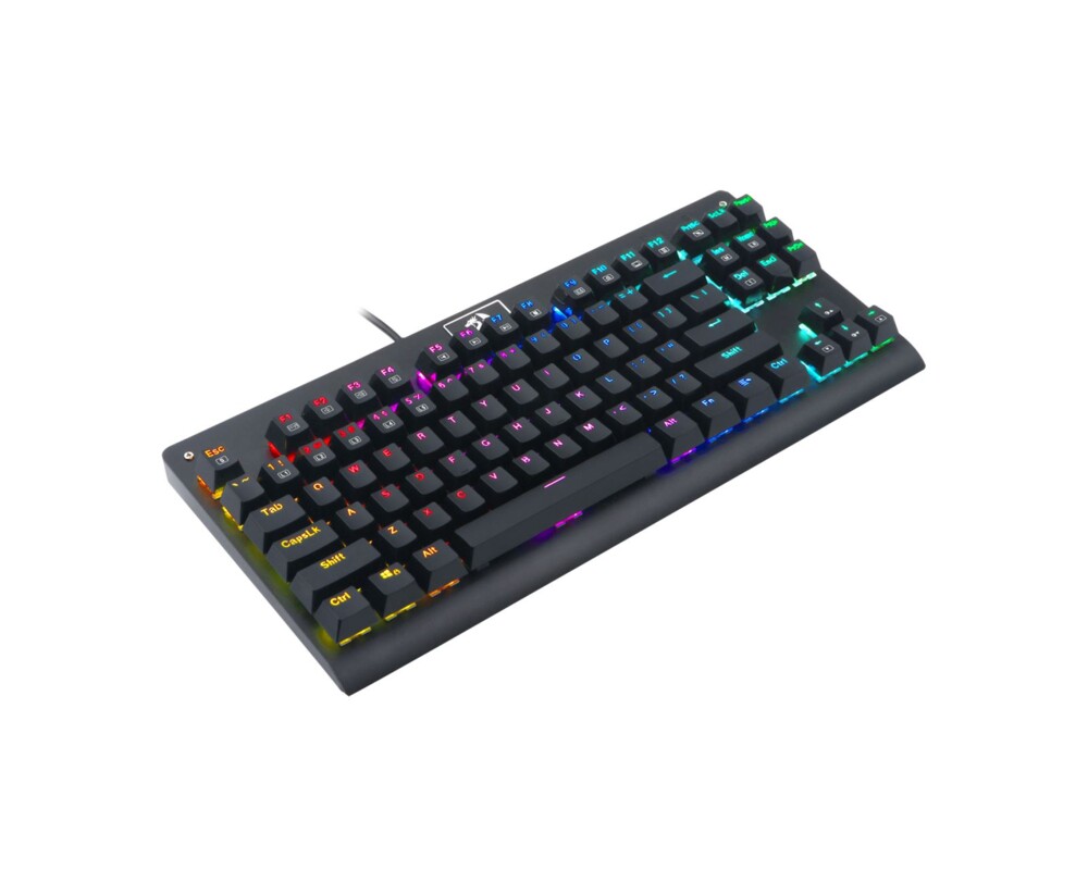 Клавиатура Redragon Dark Avenger механична геймърска RGB K568RGB-BK Blue Switches 3