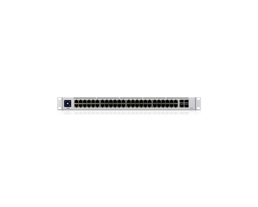 Switch (Комутатор) 48-портов управляем PoE комутатор Ubiquiti UniFi Switch USW-48-POE 6