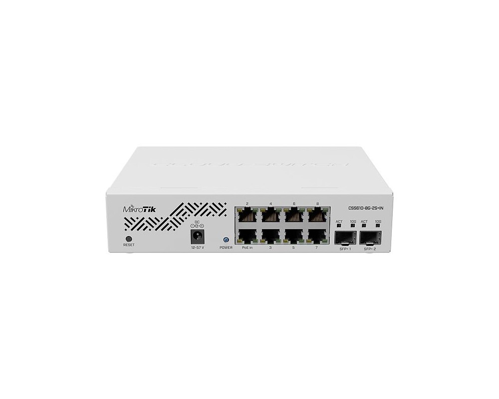 Switch (Комутатор) MikroTik Cloud Smart Switch CSS610-8G-2S+IN 2
