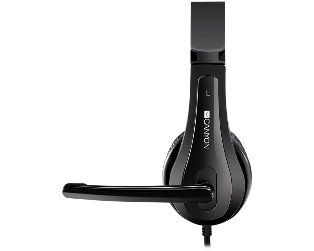 Слушалки CANYON HSC-1 basic PC headset with microphone 9