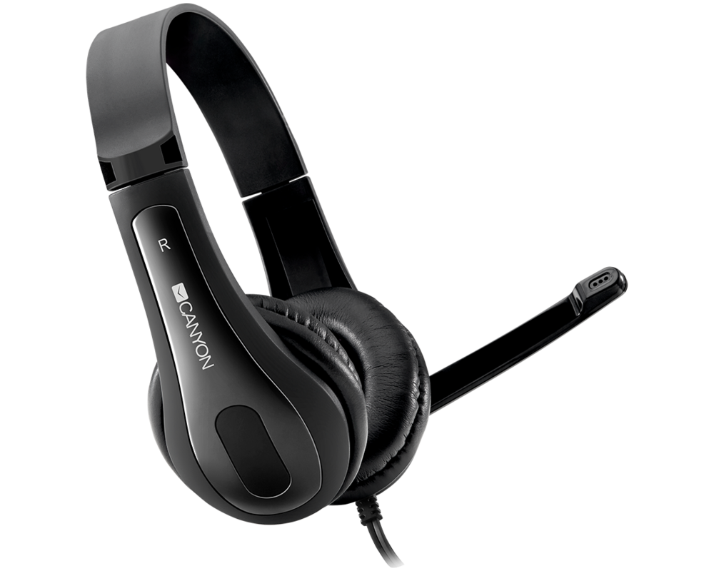 Слушалки CANYON HSC-1 basic PC headset with microphone 14