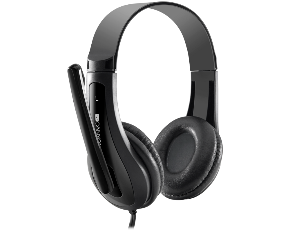 Слушалки CANYON HSC-1 basic PC headset with microphone 8