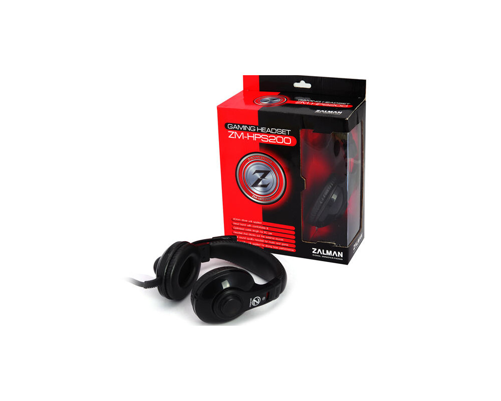 Слушалки Zalman Headphones with mic Gaming ZM-HPS... 12