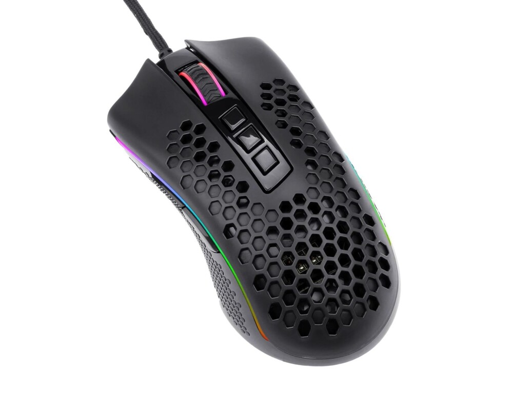 Мишка Геймърска RGB Redragon Storm M808RGB-BK 8