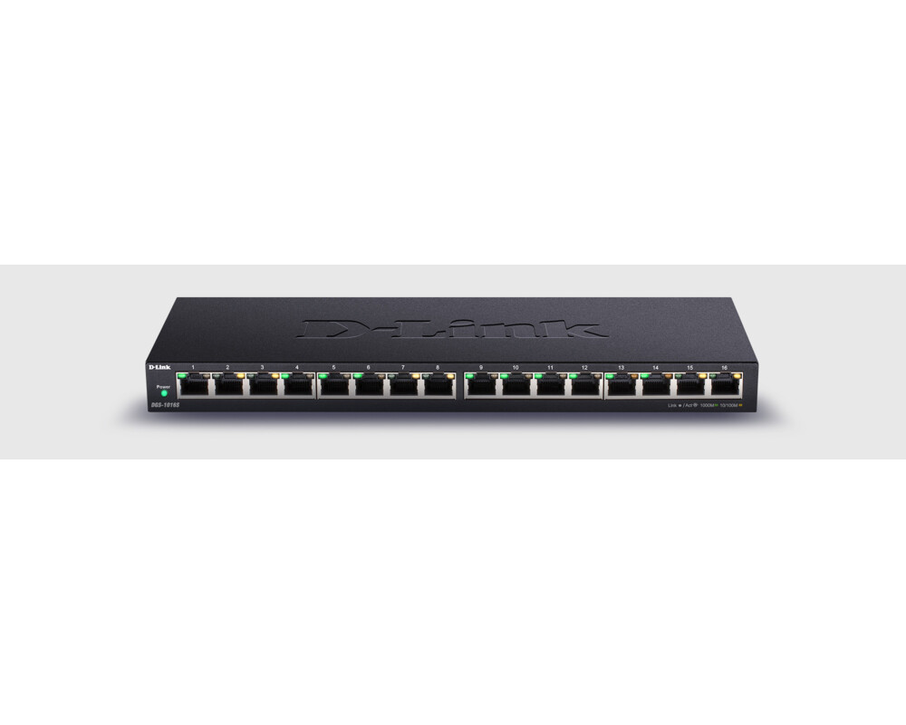 Switch (Комутатор) D-Link 16-Port 10/100/1000Mbps Unmanaged Gigabit Ethernet Switch 14