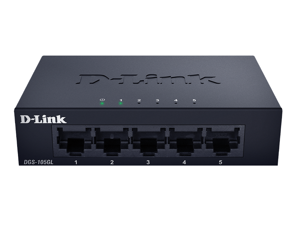 Switch (Комутатор) D-Link 5-Port Gigabit Ethernet Metal Housing Unmanaged Switch 7