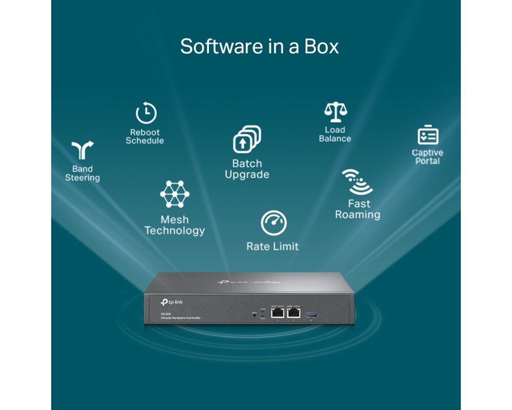 Access point (Точка за достъп) TP-Link Omada Cloud Controller OC300 8
