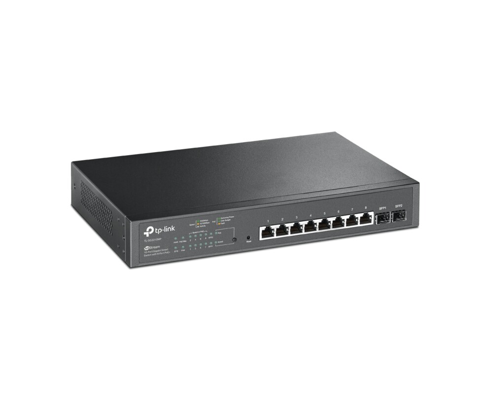 Switch (Комутатор) TP-Link TL-SG2210MP с 8 PoE+ порта 3