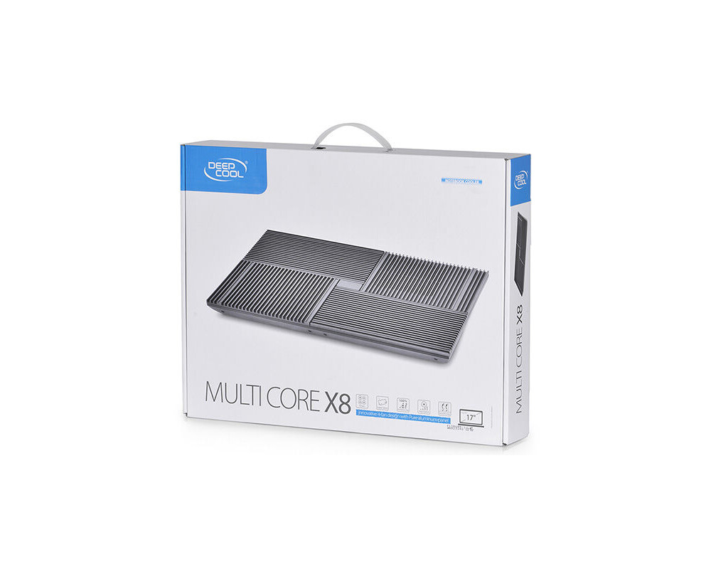 Охлаждаща подложка DeepCool 17" MULTI CORE X8 - Black 37