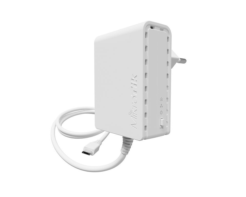 Powerline адаптер MikroTik PL7400 4