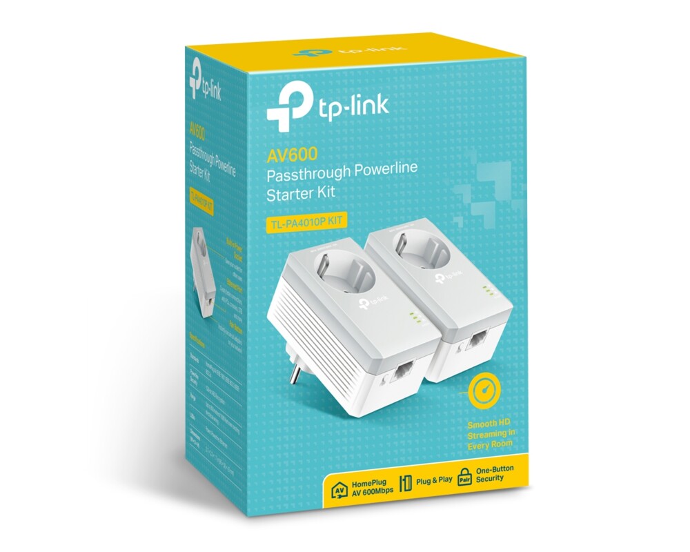 Powerline адаптер Powerline TP-Link TL-PA4010P KIT 7
