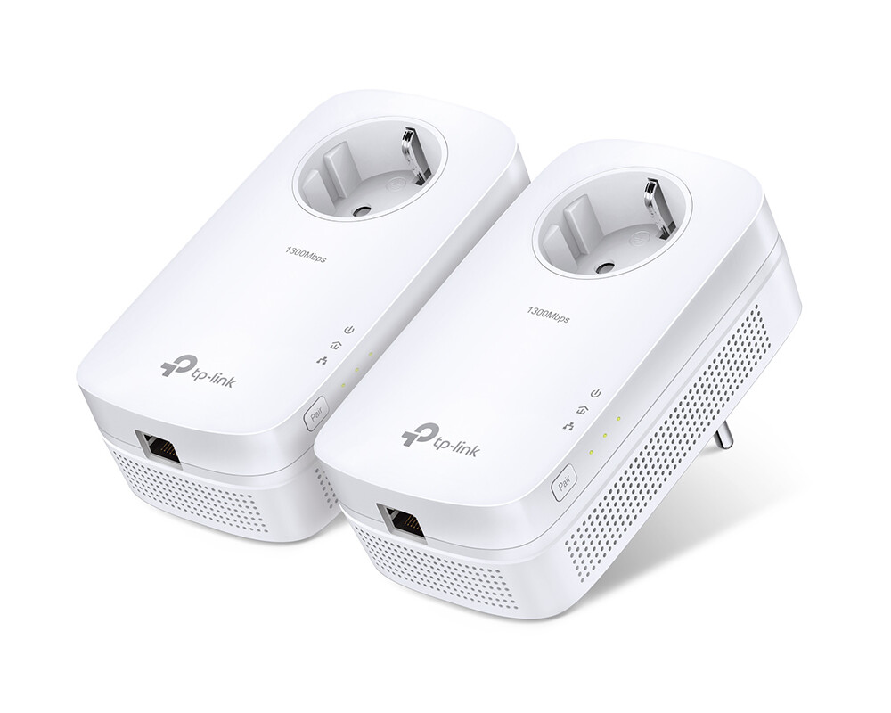 Powerline адаптер TP-Link TL-PA8010P KIT AV1200 Gigabit Passthrough 7
