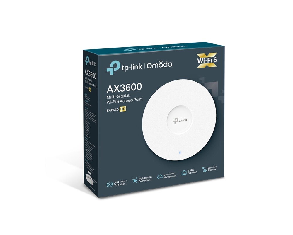 Access point (Точка за достъп) TP-Link EAP660 HD AX3600 4