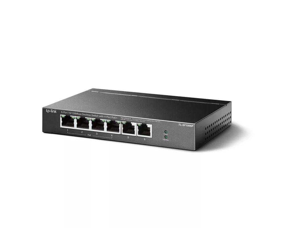 Switch (Комутатор) TP-Link TL-SF1006P 2