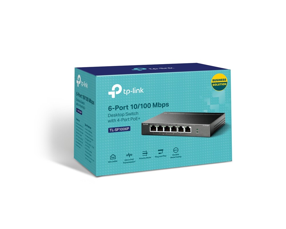 Switch (Комутатор) TP-Link TL-SF1006P 5