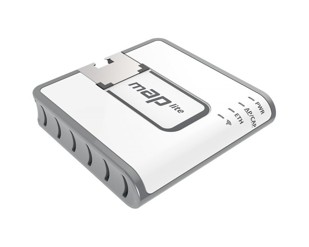 Access point (Точка за достъп) MikroTik mAP Lite RBmAPL-2nD, 64MB RAM, 1xLAN 10/100, 802.3af/at 15