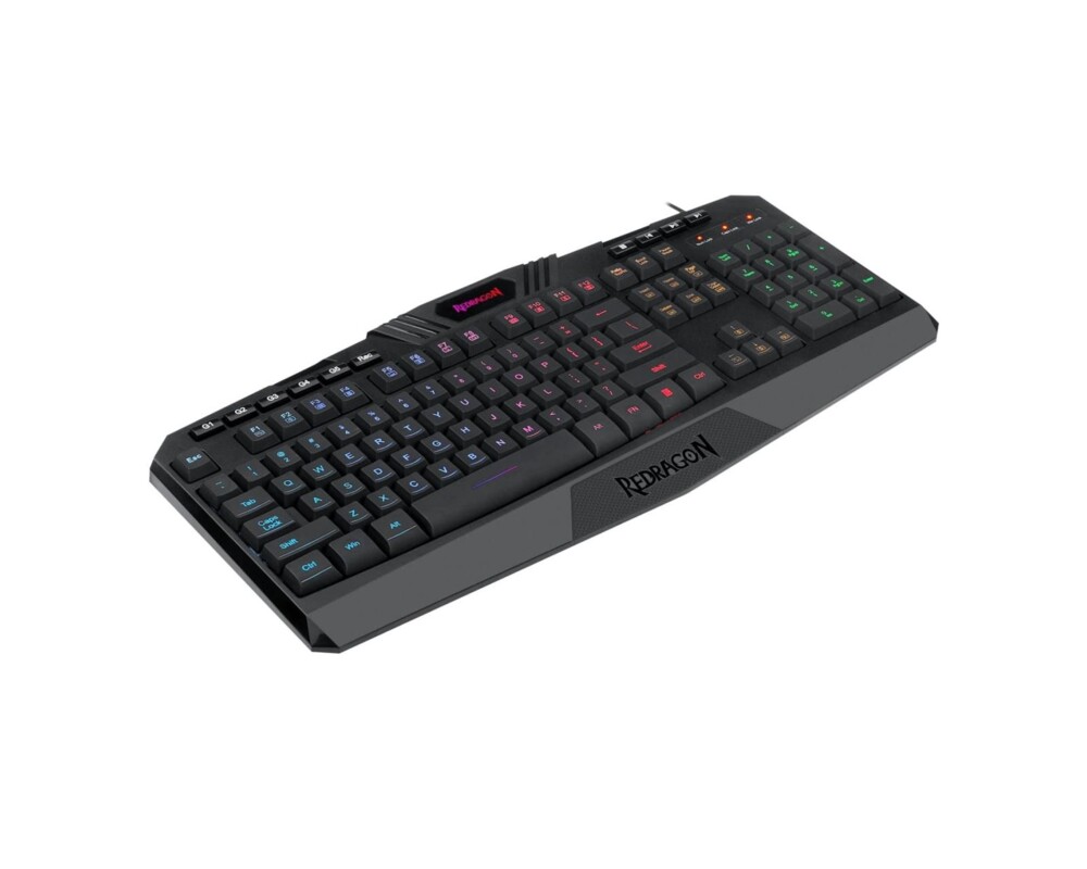 Клавиатура Redragon Harpe Pro K503A-RGB-BK RGB геймърска 9