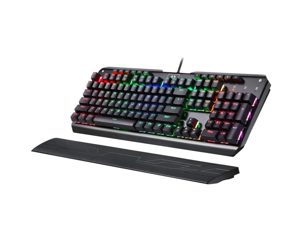 Клавиатура Redragon Indrah механична геймърска RGB K555-BK Blue Switches 5