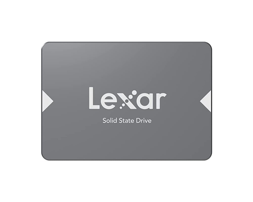 SSD LEXAR NS100 512GB SSD, 2.5”, SATA (6Gb/s), до 550MB/s скорост на четене и 450 MB/s писане 2