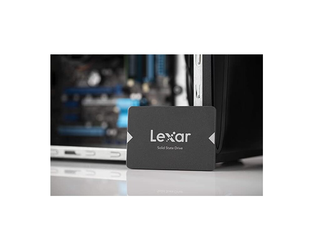 SSD LEXAR NS100 512GB SSD, 2.5”, SATA (6Gb/s), до 550MB/s скорост на четене и 450 MB/s писане 6
