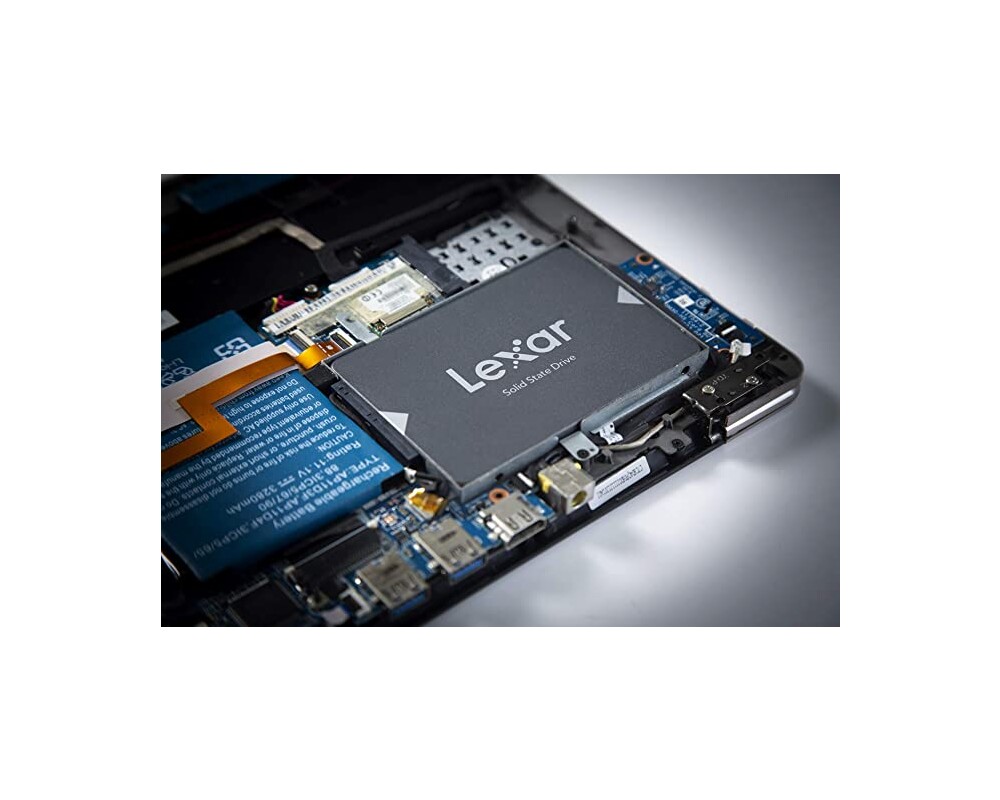 SSD LEXAR NS100 512GB SSD, 2.5”, SATA (6Gb/s), до 550MB/s скорост на четене и 450 MB/s писане 4