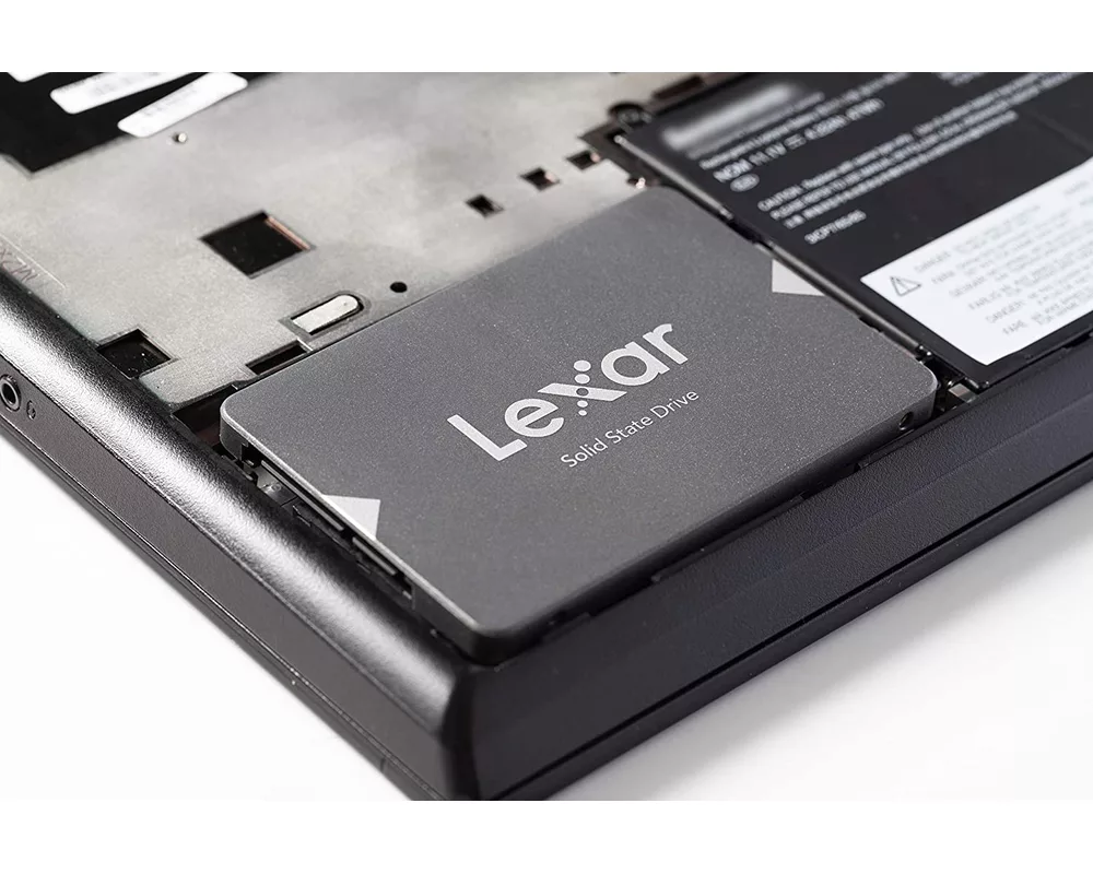 SSD 128GB Lexar NS100 2.5” SATA III (6Gb/s) SSD 9