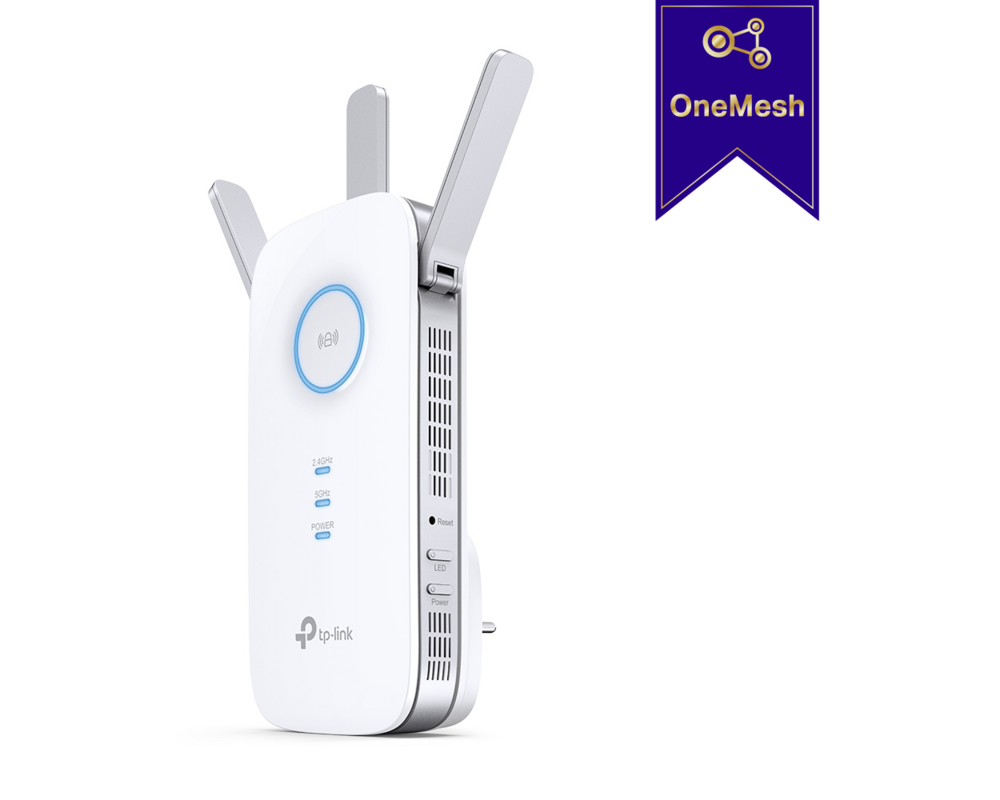 Безжичен усилвател TP-Link RE550 AC1900 2-лентов OneMesh 4
