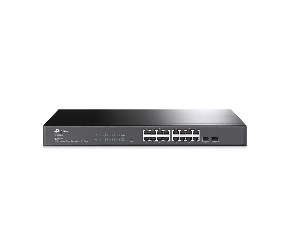 Switch (Комутатор) TP-Link JetStream TL-SG2218 с 2 SFP слота 4