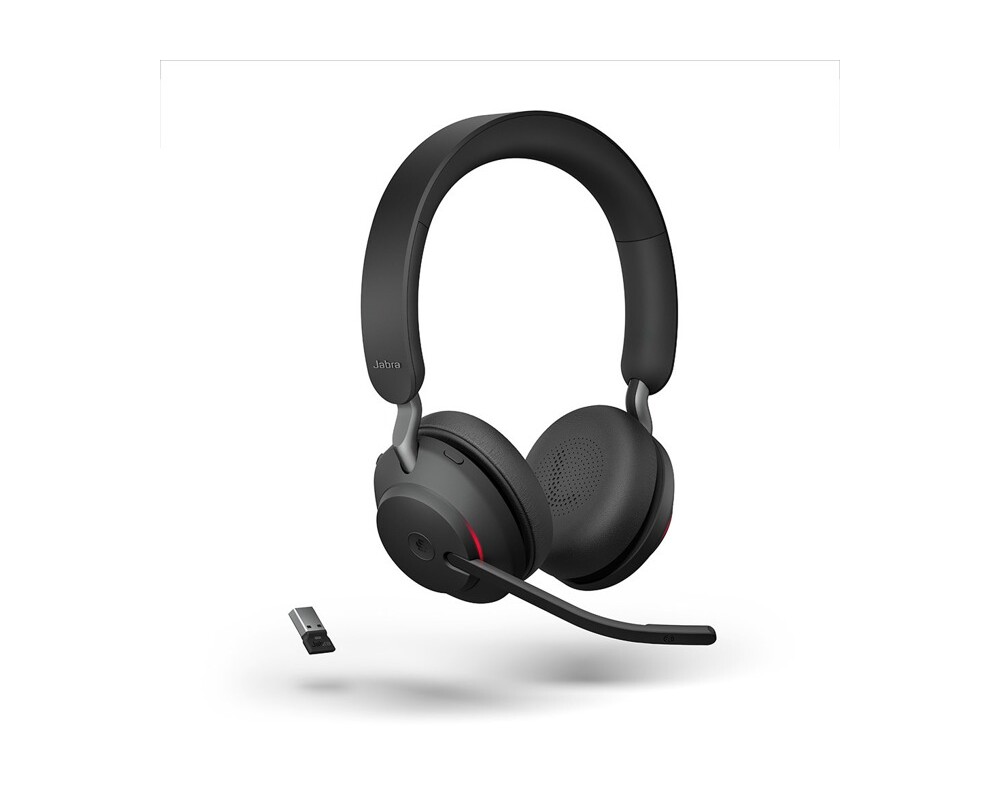 Слушалки JABRA Evolve2 65 Link380a MS Stereo Headset Black 9