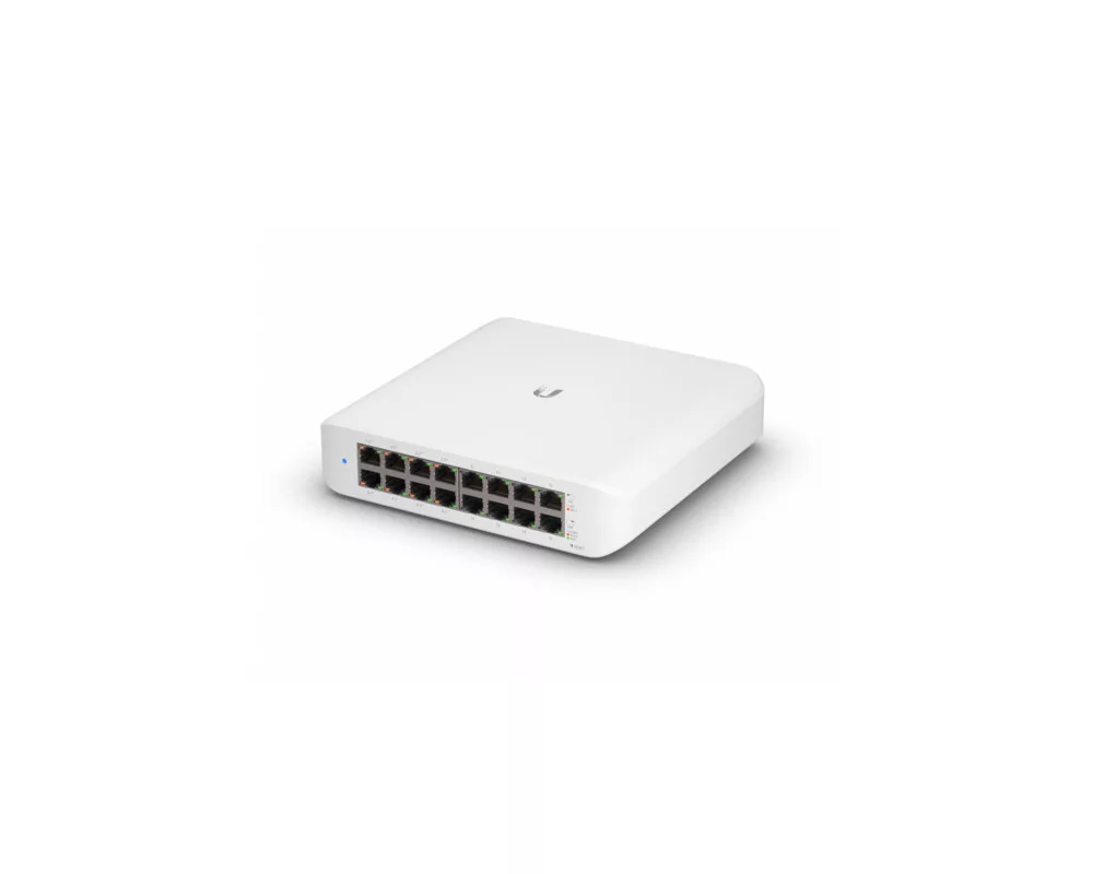 Switch (Комутатор) 16-портов гигабитен PoE комутатор Ubiquiti UniFi Switch Lite USW-Lite-16-PoE Gen2 5