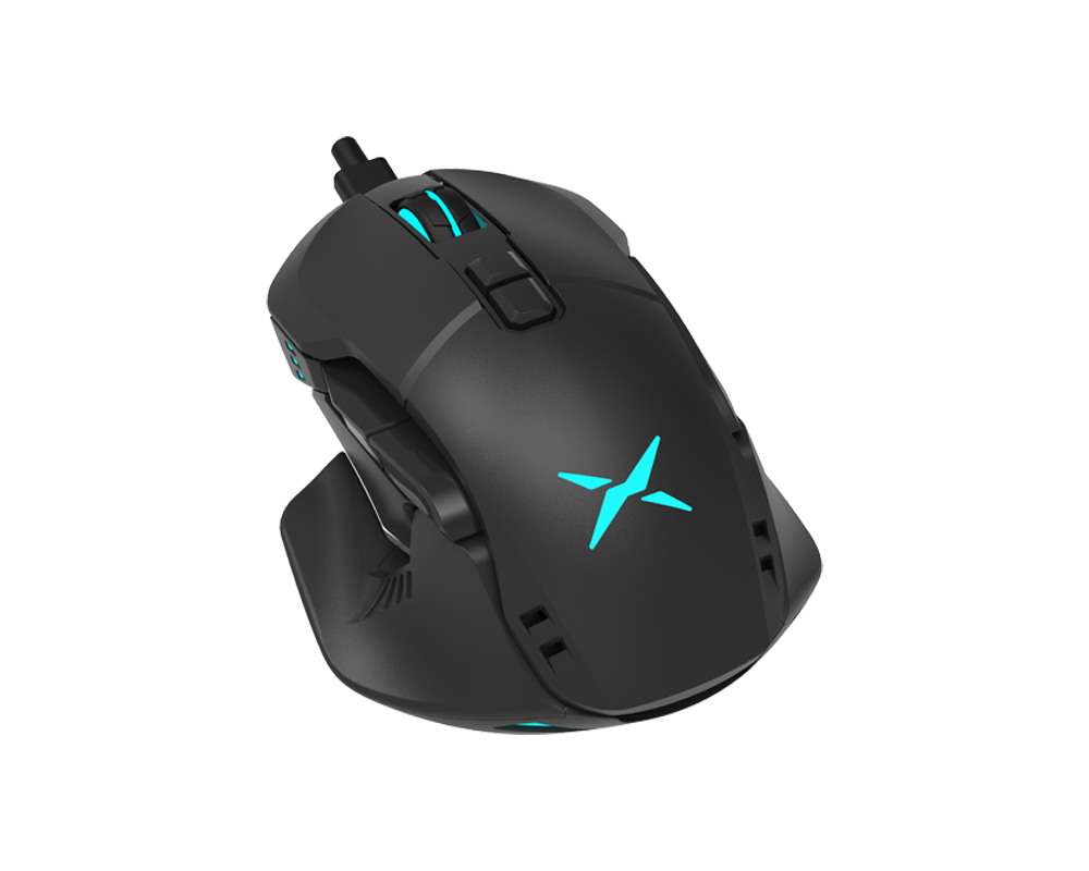 Мишка Delux M629DB PMW3325 USB Type-C/безжична RGB 5