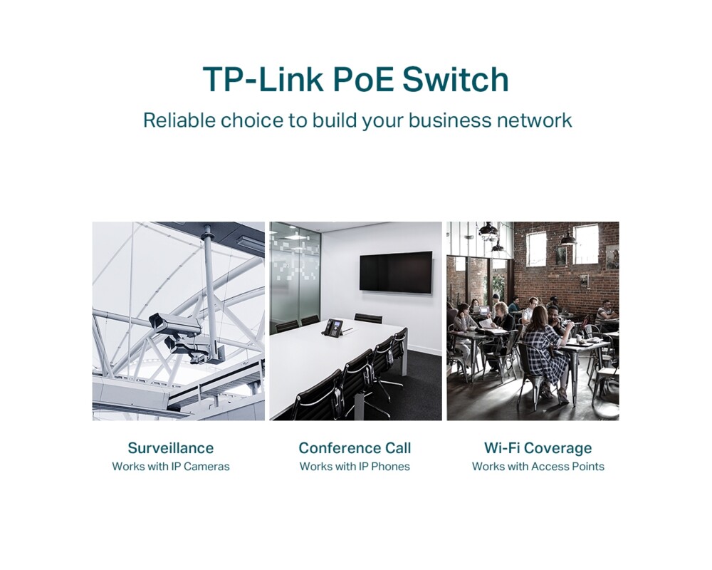 Switch (Комутатор) TP-Link TL-SG1428PE с 24-PoE+ порта и 2 SFP слота 6