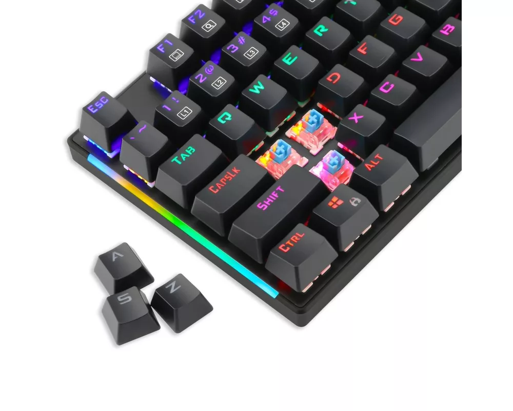 Клавиатура Механична геймърска клавиатура T-Dagger Naxos T-TGK310-BL 4