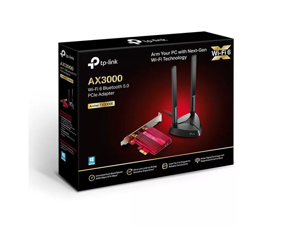 Мрежова карта TP-Link Archer TX3000E Wi-Fi 6 2