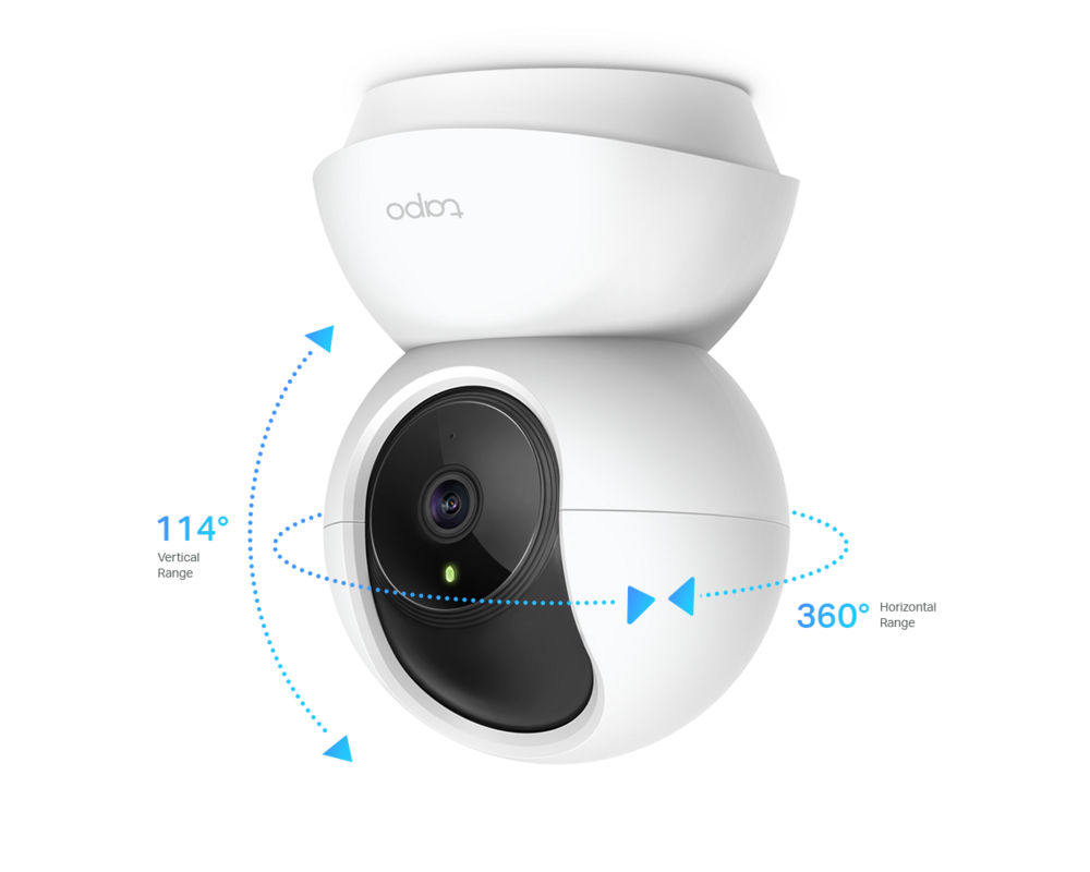 Цифрова IP камера TP-Link Tapo C200 Wi-Fi Pan/Tilt камера за наблюдение 2