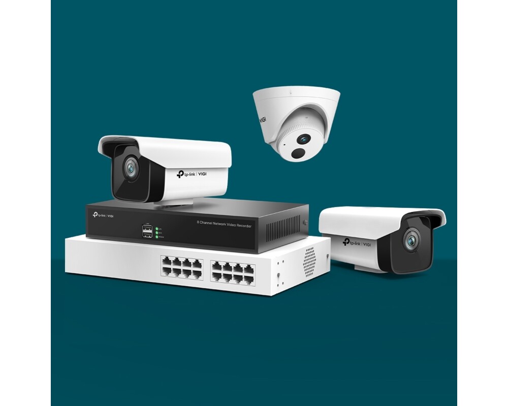 Цифрова IP камера TP-Link VIGI C300HP с обектив 4 мм 3MPx външна мрежова камера 8