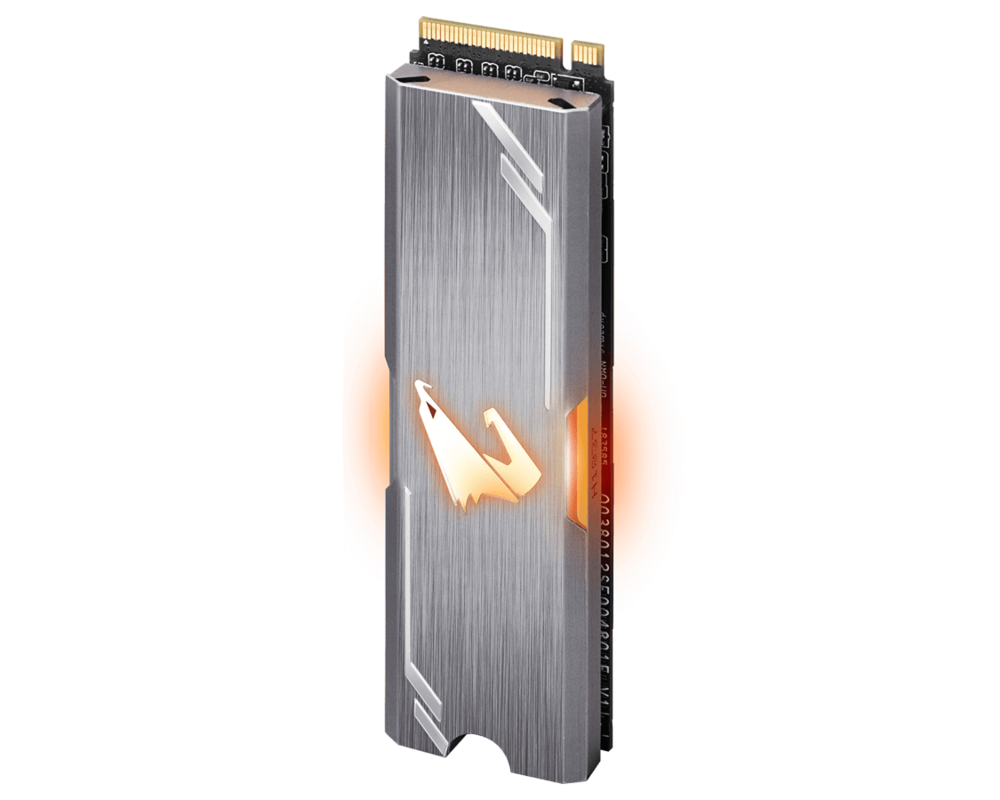 SSD 512GB Gigabyte AORUS RGB M.2 2280 PCIe 3.0 SSD 12