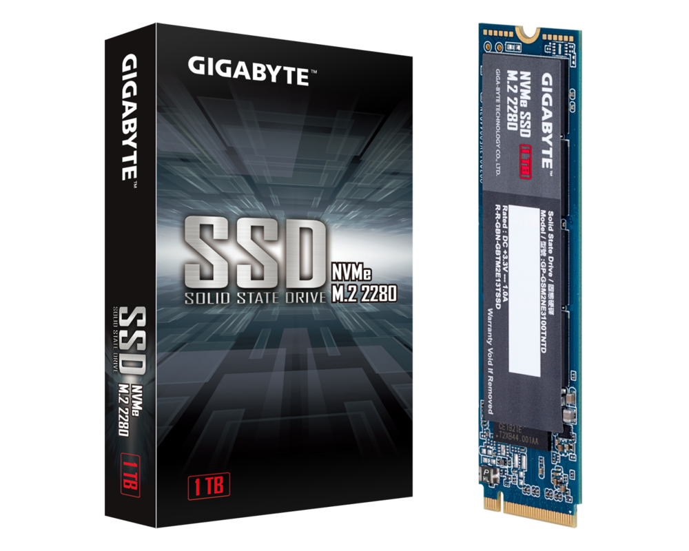 SSD 1TB Gigabyte GSM2NE3100TNTD M.2 2280 PCIe 3.0 SSD 10