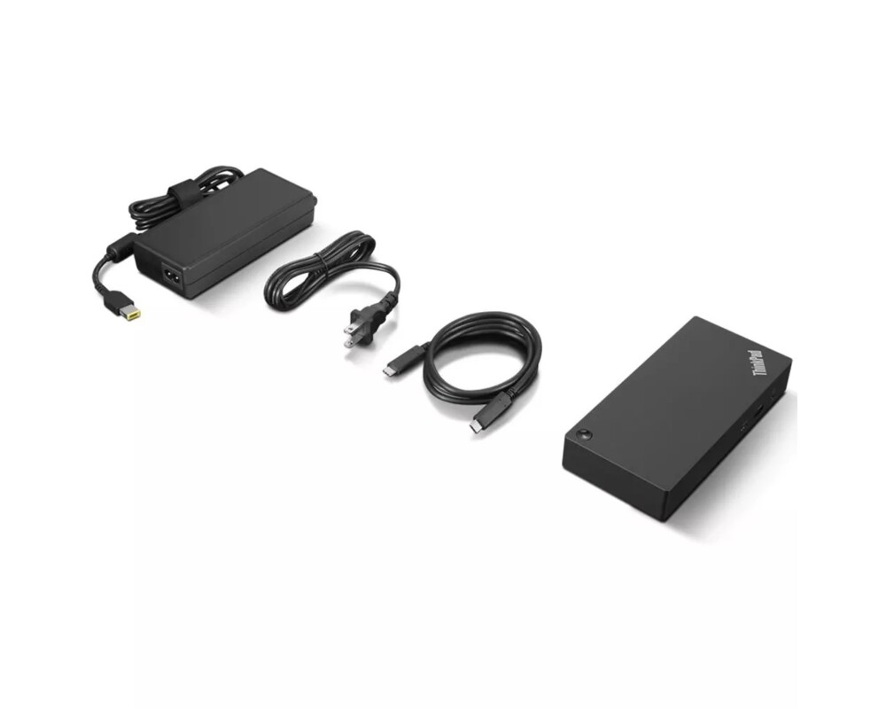 Докинг станция Lenovo Жичен USB 3.2 Gen 1 (3.1 Gen 1) Type-C 40AY0090EU - Черен 16