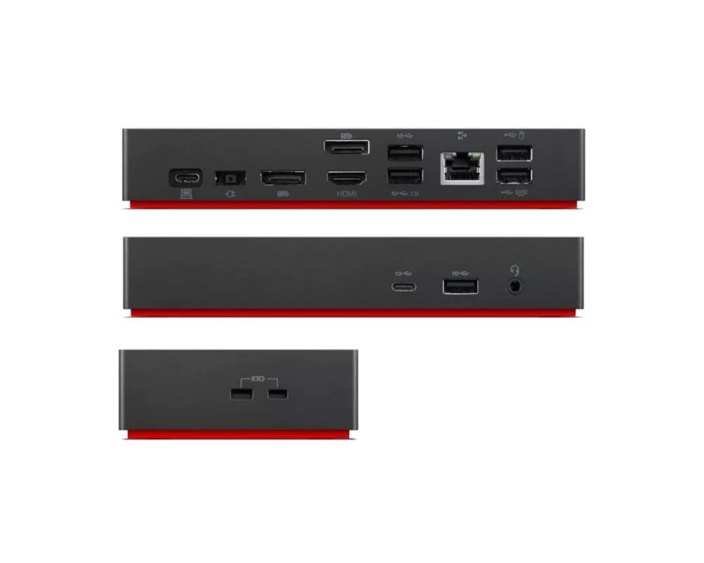 Докинг станция Lenovo Жичен USB 3.2 Gen 1 (3.1 Gen 1) Type-C 40AY0090EU - Черен 13