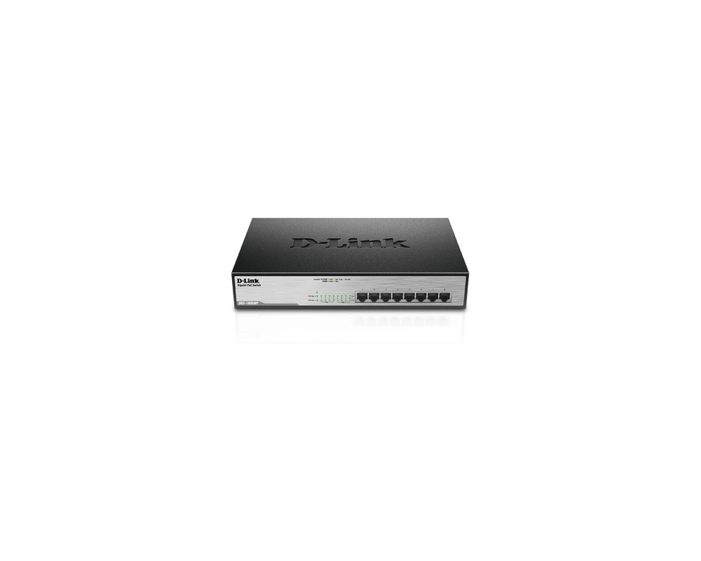 Switch (Комутатор) D-Link 8-Port Desktop Gigabit PoE+ Switch 4