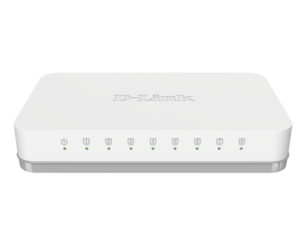 Switch (Комутатор) D-Link 8-Port Gigabit Easy Desktop Switch 9