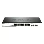Switch (Комутатор) D-Link 24-port 10/100/1000 Gigabit Smart Switch + 4 SFP 2
