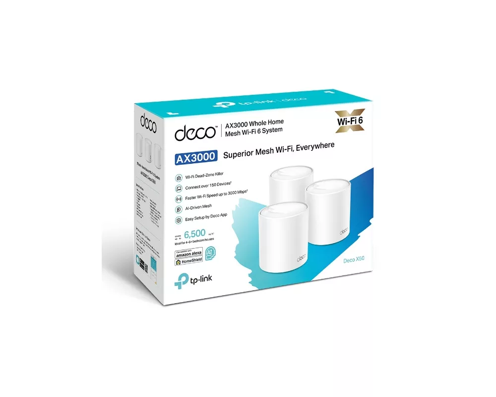 Рутер TP-Link Deco X50(3-pack) AX3000 3