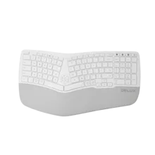  Delux GM902 безжична/Bluetooth бяла US Layout 366056 GM902_Wh на топ цена - PIC.bg