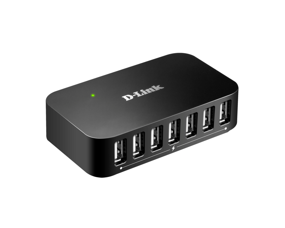 USB хъб D-Link DUB-H7/E 7-Port USB 2.0 Hub 7 портов DUB-H7/E 6