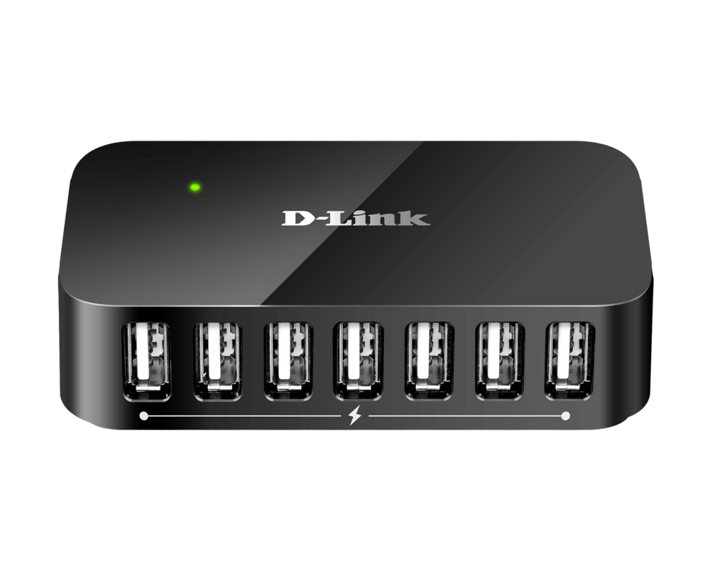 USB хъб D-Link DUB-H7/E 7-Port USB 2.0 Hub 7 портов DUB-H7/E 4