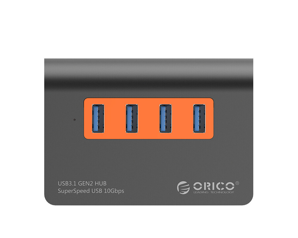 USB хъб Orico M3H4-G2-EU-OG с 4-USB 3.1 Gen 2 порта 5