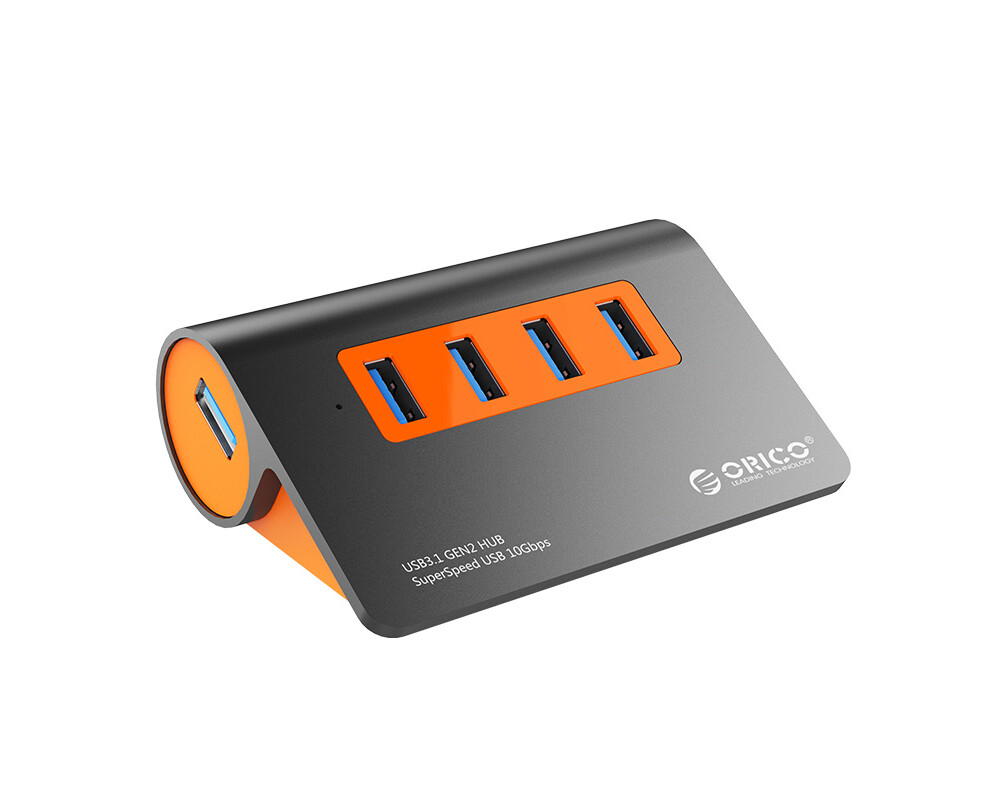 USB хъб Orico M3H4-G2-EU-OG с 4-USB 3.1 Gen 2 порта 9